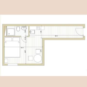 Фото номера Апартаменты-студио Апарт-отели OINA Aparthotel г. Клуж-Напока 37