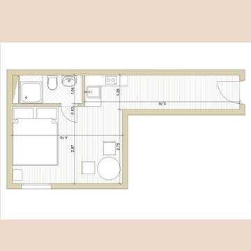 Фото номера Апартаменты-студио Апарт-отели OINA Aparthotel г. Клуж-Напока 19