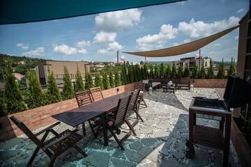 Фото номера Апартаменты Делюкс Апарт-отели The Aviator Apartment - Jacuzzi &amp; Panoramic View г. Клуж-Напока 46