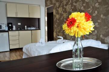 Фото номера Апартаменты с 1 спальней Отель ApartHotel Zorilor г. Клуж-Напока 2