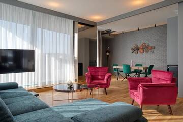 Фото номера Люкс с террасой Отель Hotel River Park г. Клуж-Напока 19