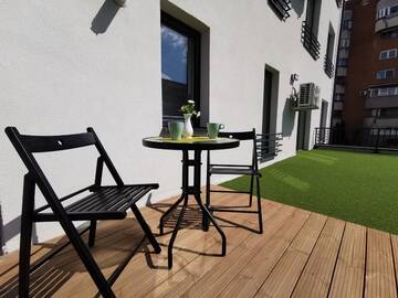 Фото номера Апартаменты с террасой Апарт-отели TCI Apartments г. Клуж-Напока 2