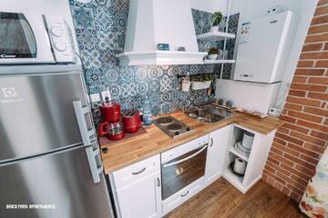 Фото номера Апартаменты с 2 спальнями Апарт-отели Brickyard Apartments Cluj г. Клуж-Напока 3