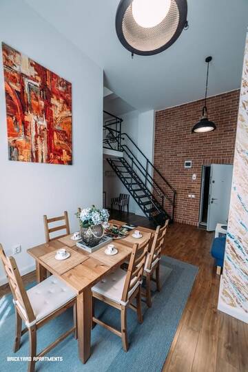Фото номера Апартаменты с 2 спальнями Апарт-отели Brickyard Apartments Cluj г. Клуж-Напока 5