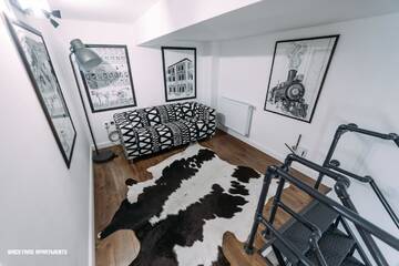 Фото номера Апартаменты с 2 спальнями Апарт-отели Brickyard Apartments Cluj г. Клуж-Напока 8