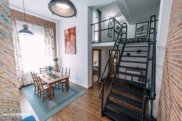 Фото номера Апартаменты с 2 спальнями Апарт-отели Brickyard Apartments Cluj г. Клуж-Напока 6
