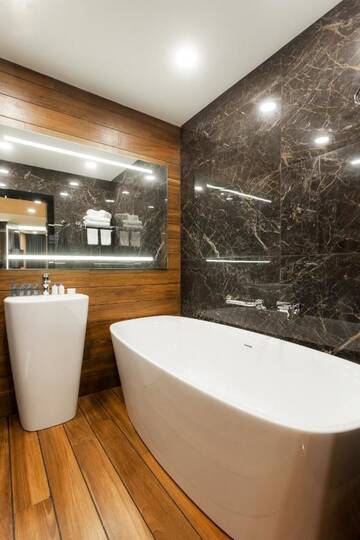 Фото номера Угловой люкс с 1 спальней Отель Hotel Platinia г. Клуж-Напока 4