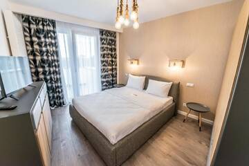 Фото номера Апартаменты с 1 спальней Апарт-отели UBA Accommodation Aparthotel г. Клуж-Напока 40