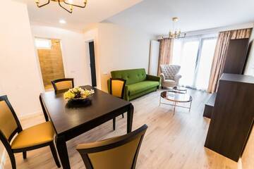 Фото номера Апартаменты с 1 спальней Апарт-отели UBA Accommodation Aparthotel г. Клуж-Напока 37