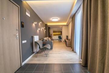 Фото номера Апартаменты с 1 спальней Апарт-отели UBA Accommodation Aparthotel г. Клуж-Напока 38