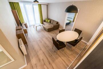 Фото номера Апартаменты с 1 спальней Апарт-отели UBA Accommodation Aparthotel г. Клуж-Напока 10