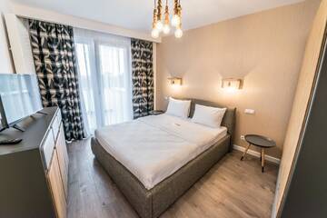 Фото номера Апартаменты с 1 спальней Апарт-отели UBA Accommodation Aparthotel г. Клуж-Напока 16
