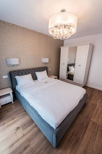 Фото номера Апартаменты с 1 спальней Апарт-отели UBA Accommodation Aparthotel г. Клуж-Напока 17