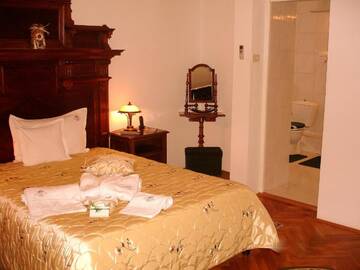 Фото номера Улучшенный двухместный номер с 1 кроватью Отель Villa-Hotel Escala г. Клуж-Напока 6