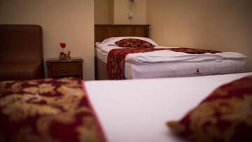 Фото номера Бюджетный двухместный номер с 2 отдельными кроватями Отель Hotel Transilvania г. Клуж-Напока 3
