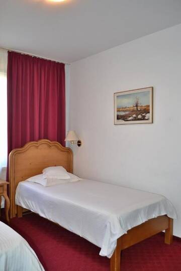 Фото номера Двухместный номер с 2 отдельными кроватями Отель Hotel Meteor Cluj г. Клуж-Напока 14