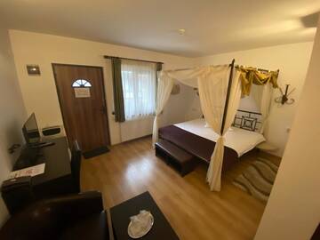 Фото номера Двухместный номер с 1 кроватью Отель Hotel Hanul Fullton г. Клуж-Напока 4