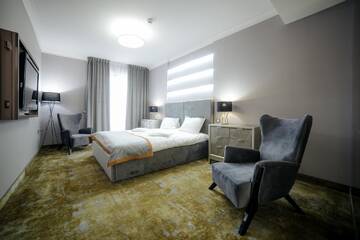 Фото номера Апартаменты Делюкс с 1 спальней Отель Royal Classic Hotel г. Клуж-Напока 7