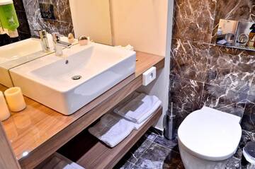 Фото номера Стандартный двухместный номер с 2 отдельными кроватями Отель Hotel Capitolina City Chic г. Клуж-Напока 5