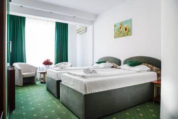 Фото номера Двухместный номер с 1 кроватью или 2 отдельными кроватями Отель Hotel Pami г. Клуж-Напока 8
