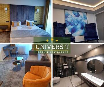Фото номера Двухместный номер с 2 отдельными кроватями Отель Univers T Hotel г. Клуж-Напока 2