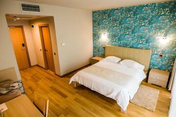 Фото номера Улучшенный двухместный номер с 1 кроватью Отель Hotel Sunny Hill г. Клуж-Напока 2
