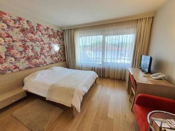 Фото номера Улучшенный двухместный номер с 1 кроватью Отель Hotel Sunny Hill г. Клуж-Напока 3