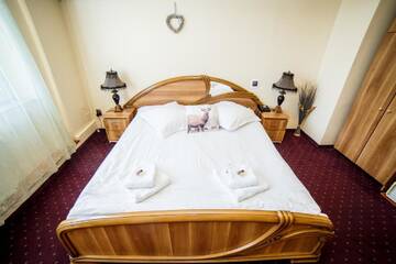 Фото номера Двухместный номер Делюкс с 1 кроватью Отель Hotel Olimp г. Клуж-Напока 17